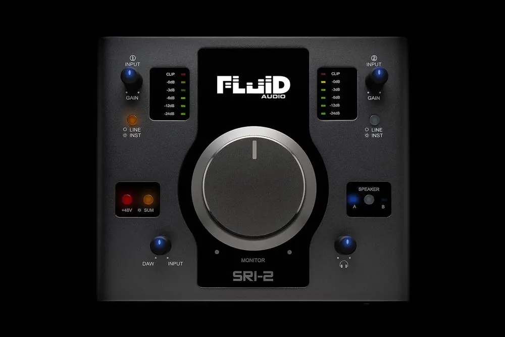 Audio Interface 1 – Product and application photography for an audio interface at the desk