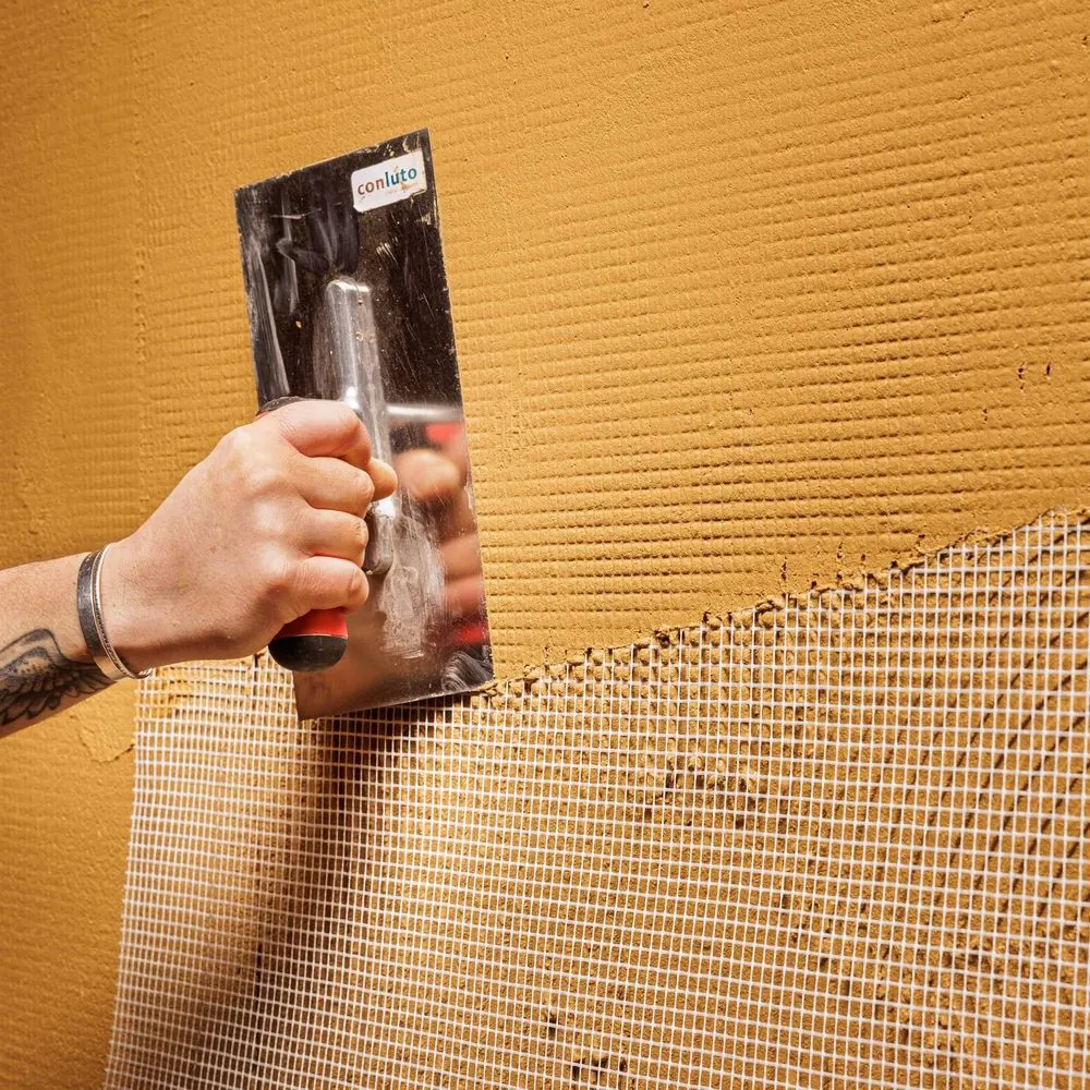 Lehm Handwerk 7 – Anwendungsfotografie für Lehmbaustoffe: Verarbeitung von Lehmplatten, 