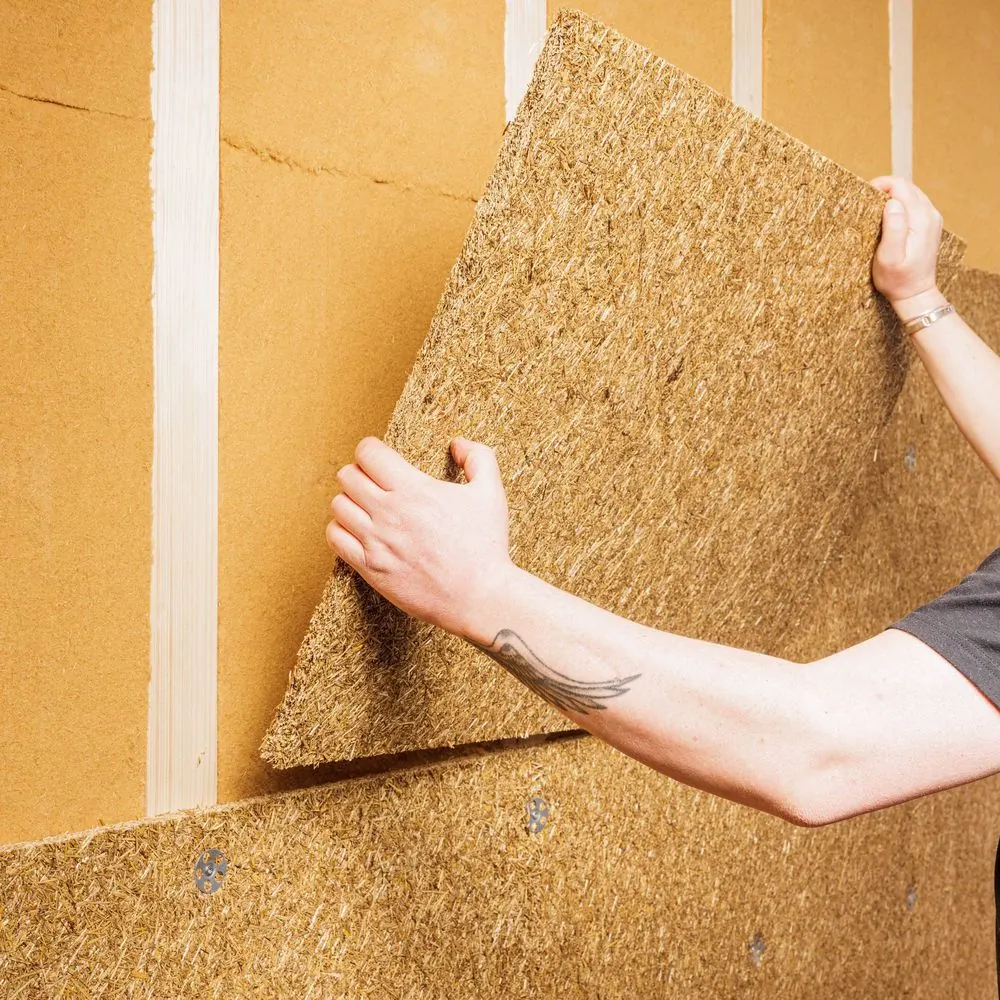 Lehm Handwerk 13 – Anwendungsfotografie für Lehmbaustoffe: Verarbeitung von Lehmplatten, 